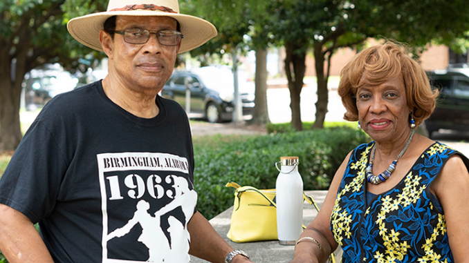 Terry Collins, left, and Janice Kelsey, right, were a part of the Children's Crusade in 1963 in Birmingham, Al. Photo by Edi Doh | NABJ Monitor