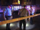 Officers at a crime scene