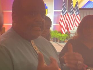 Journalist and former NABJ board member Roland Martin at Donald Trump's Q&A panel.