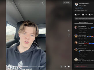 Content creator Chris Mowrey explains politics in this screenshot from TikTok.