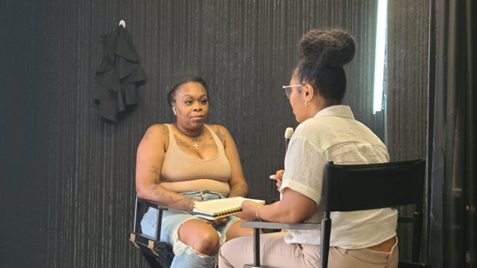 Karmen Perry discussing The Crown Act.